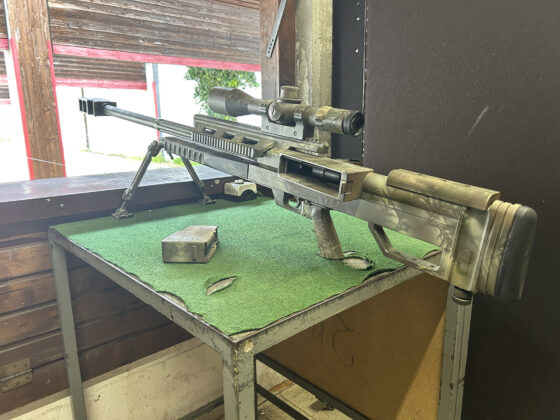 Schie&szlig;en mit dem das Steyr HS .50 M1 &ndash; &copy;Milit&auml;r Aktuell