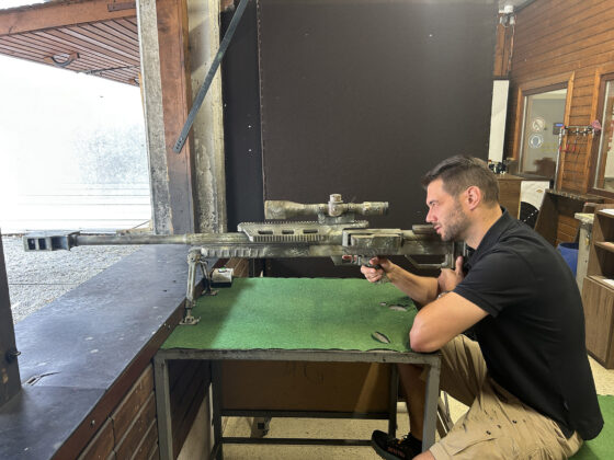 Schie&szlig;en mit dem das Steyr HS .50 M1 &ndash; &copy;Milit&auml;r Aktuell