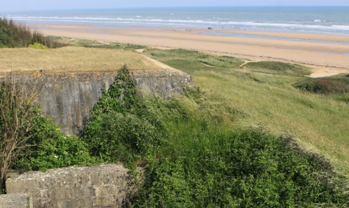 T&ouml;dlicher Fehler &uuml;ber Omaha Beach &ndash; &copy;Georg Mader