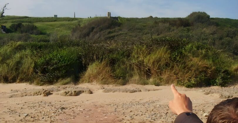 T&ouml;dlicher Fehler &uuml;ber Omaha Beach &ndash; &copy;Georg Mader