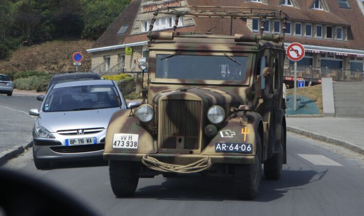 T&ouml;dlicher Fehler &uuml;ber Omaha Beach &ndash; &copy;Georg Mader