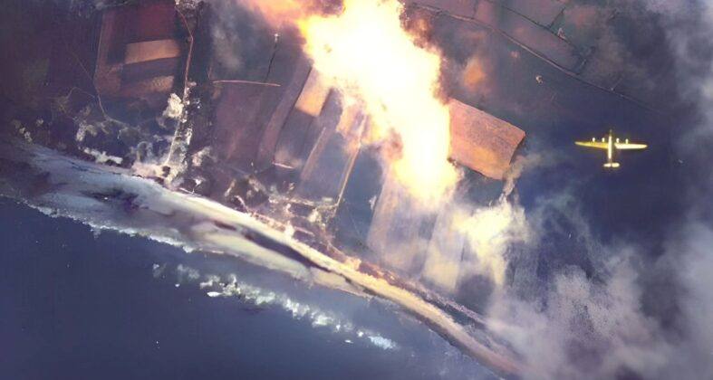 T&ouml;dlicher Fehler &uuml;ber Omaha Beach &ndash; &copy;NCAP Collections