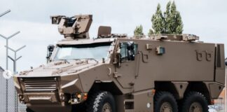 First Griffon wheeled tank for the Belgian army ©Gert-Jan D’haene