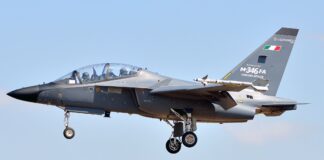 Krone berichtet: Bundesheer macht Kauf von Leonardo M-346FA-Jets fix M-346FA von Leonardo – ©Georg Mader
