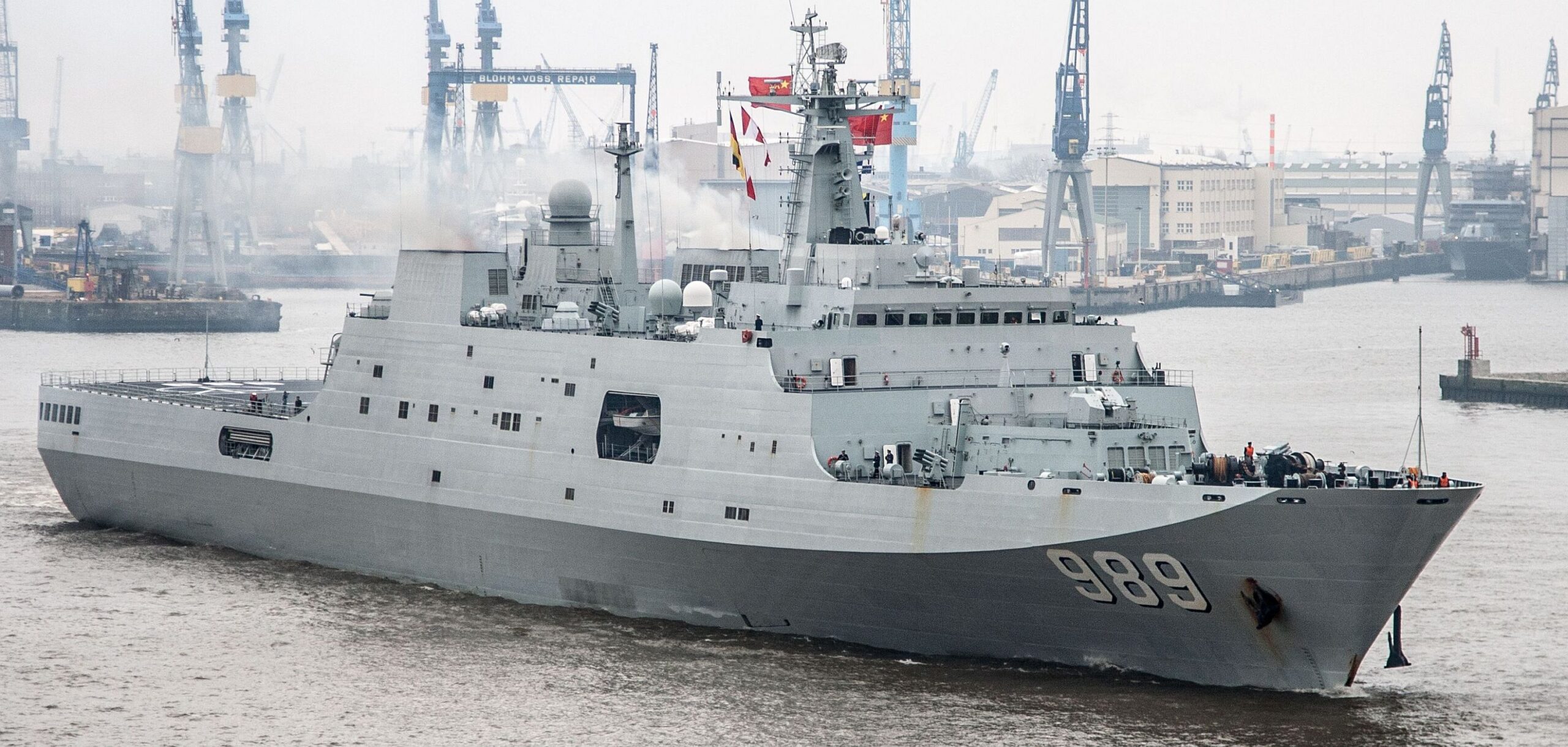Amphibischen Transportdock (LPD der „Yuzhao”-Klasse, Typ 071) – ©Plan