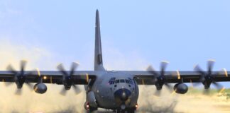 Multinationale Strandlandungsübung auf der Insel Rømø STOL-Übung am Strand von Rømø – ©Willem-Sander Termorshuizen & Tieme Festner