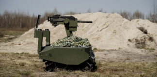 ARX Robotics presents UGV Combat Gereon with Valhalla weapon station UGV Combat Gereon – ©Frontline