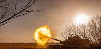 Europas Militärhilfe für die Ukraine sinkt trotz NATO Initiative Ukraine-Krieg. ©Vony Razom