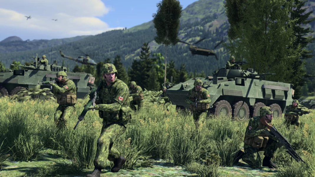 Kanada: Simulationen von Bohemia Interactive – ©BAE Systems