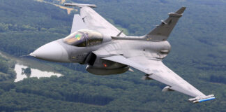 Tschechien verlängert Saab Gripen-Nutzung bis 2035 Gripen-Kampfjet der tschechischen Luftstreitkräfte – ©Tschechien MoD