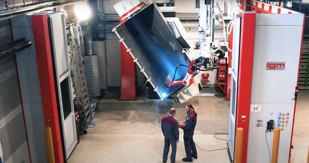 Roboterschweißen – ©Winkelbauer