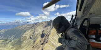 Flying in the high mountains: army helicopters train Hochgebirge-Landelehrgang – ©Bundesheer/Oberfeld