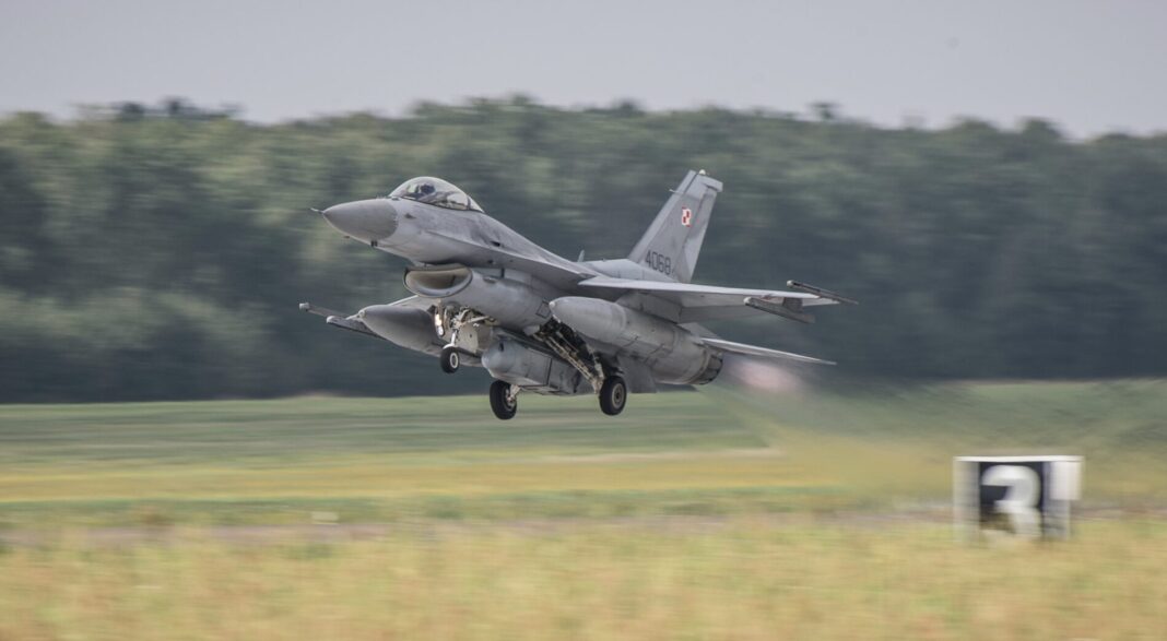 Polnischer F-16-Kampfjet – ©Poland MoD