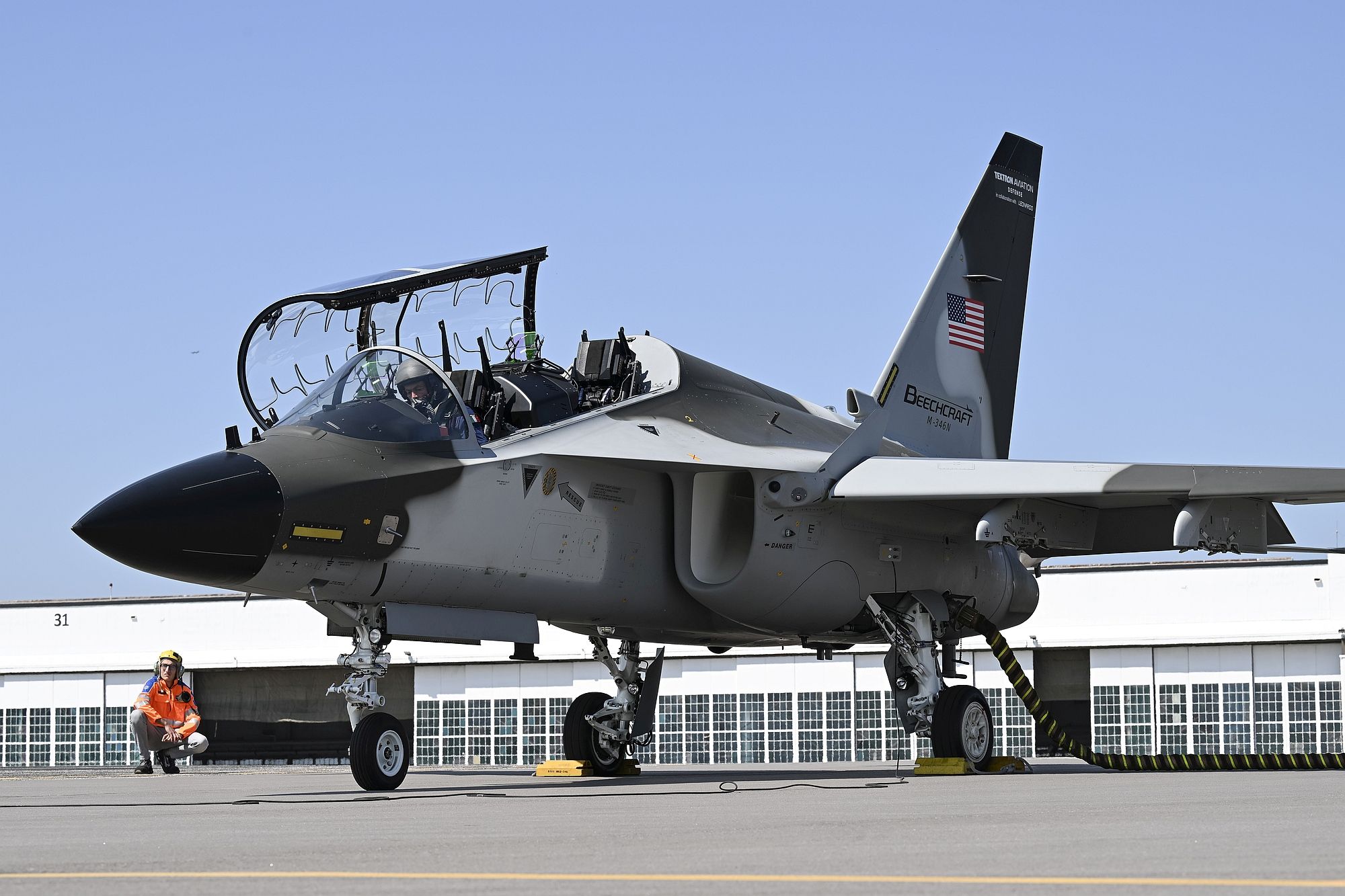Textron: M-346N demonstrator for US Navy goes on tour