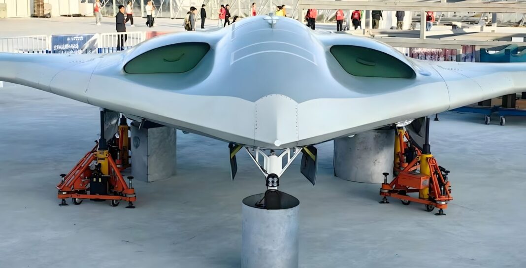 Chinesische KZ-2-Drohne – ©Weibo