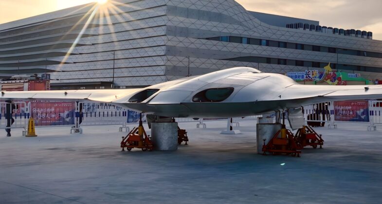 Chinesische KZ-2-Drohne – ©Weibo