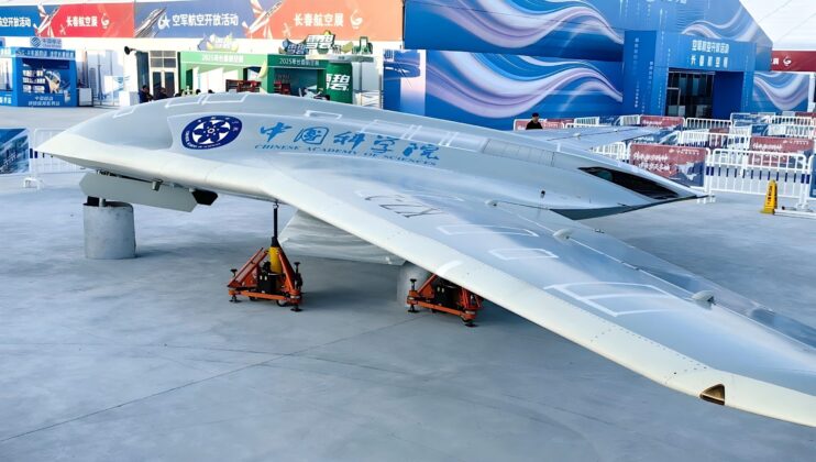 Chinesische KZ-2-Drohne – ©Weibo