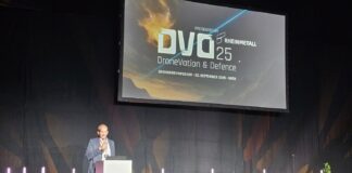 “DroneVation & Defense 2025”: Focus on drone detection and defense Militär Aktuell-Chefredakteur Jürgen Zacharias bei der „DroneVation & Defence 2025“ – ©Martin Rosenkraz