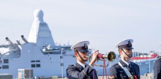 Niederländische Marine stellt die „Zr.Ms. Den Helder“ in Dienst Indienststellung des Combat Support Ships „Zr.Ms. Den Helder“ – ©Mediacentrum Defensie