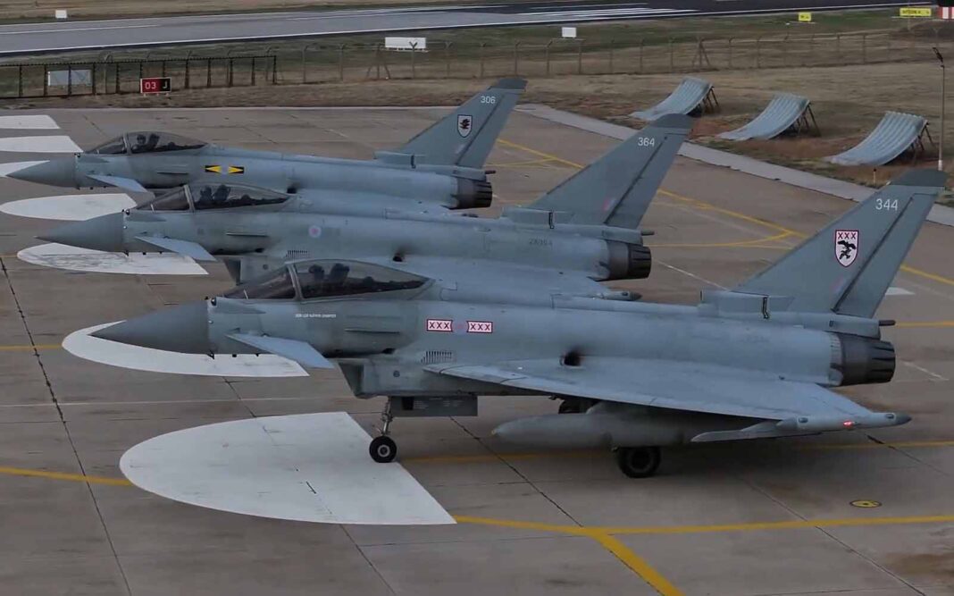 Eurofighter-Kampfjets – ©RAF Eurofighter-Kampfjets – ©RAF