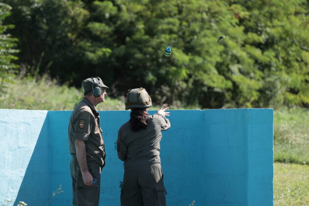 Bei der Übung des Jägerbataillons Wien 2 „Maria Theresia“ in Bruckneudorf. ©Militär Aktuell/Bendl