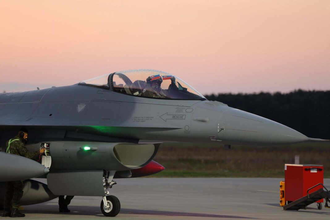 F-16 Block-70-Maschine – ©Slowakia MoD