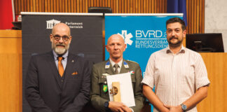 Camillo Award 2025: Bundesheer-Sanitäter im Parlament geehrt ©Parlamentsdirektion/Arman Rastegar