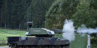 Rheinmetall liefert Skyranger 35 auf Leopard 1 an die Ukraine Skyranger auf Leopard 1 – ©Rheinmetall