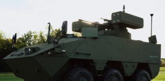 Anduril and GDLS develop networked combat radar Pandur Evolution mit Moog-Turm und Spexer-Radar – ©Anduril