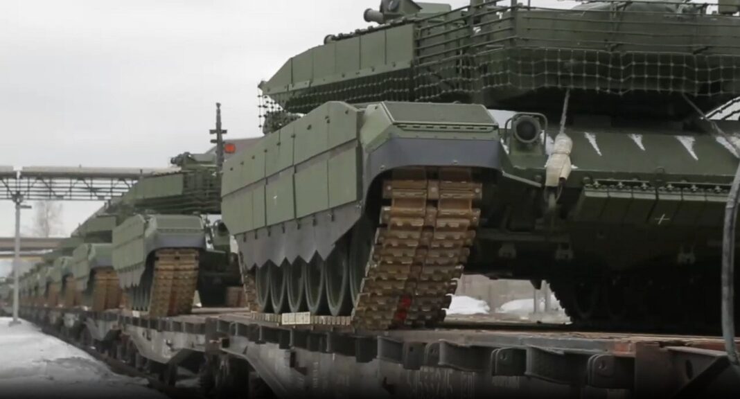 Russische Kampfpanzer – ©Archiv Russische Kampfpanzer – ©Archiv