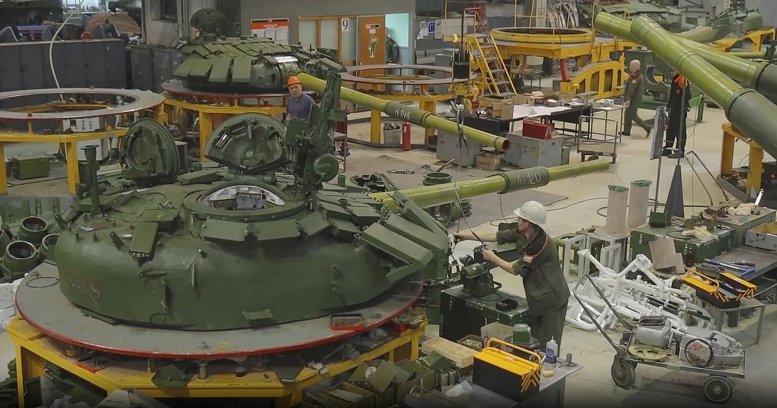 Modernisierung von T-72B-Kampfpanzern – ©Archiv Modernisierung von T-72B-Kampfpanzern – ©Archiv