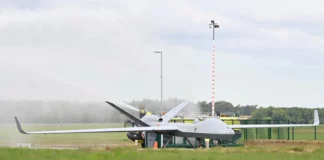 Belgien nimmt MQ-9B Sky Guardian von General Atomics offiziell in Dienst MQ-9B Sky Guardian der belgischen Streitkräfte – ©Belgian Army