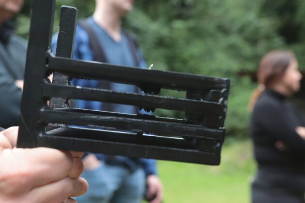 Beschossene Zielmedien beim CCG Ballistik-Seminar in Wien. ©Militär Aktuell/Bendl