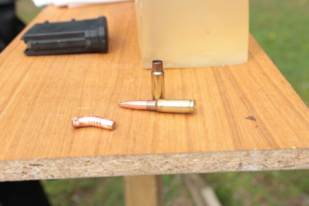 CCG Ballistik-Seminar in Wien: Verformte Geschosse in. ©Militär Aktuell/Bendl