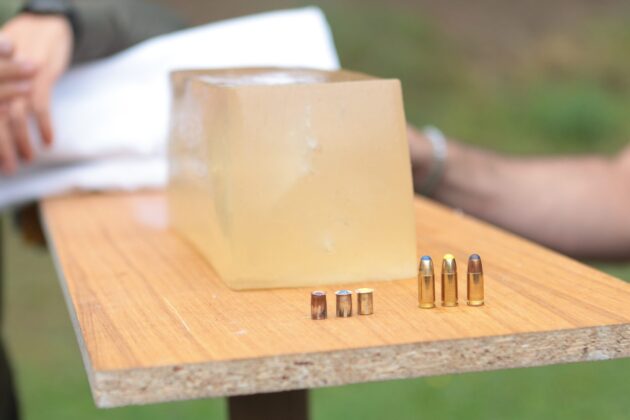 CCG Ballistik-Seminar in Wien: Verformte Geschosse in. ©Militär Aktuell/Bendl