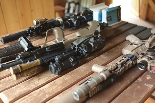 Leihgaben von Austria Arms beim CCG Ballistik-Seminar in Wien. ©Militär Aktuell/Bendl