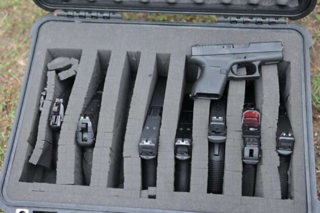 Leihgaben von Austria Arms beim CCG Ballistik-Seminar in Wien. ©Militär Aktuell/Bendl