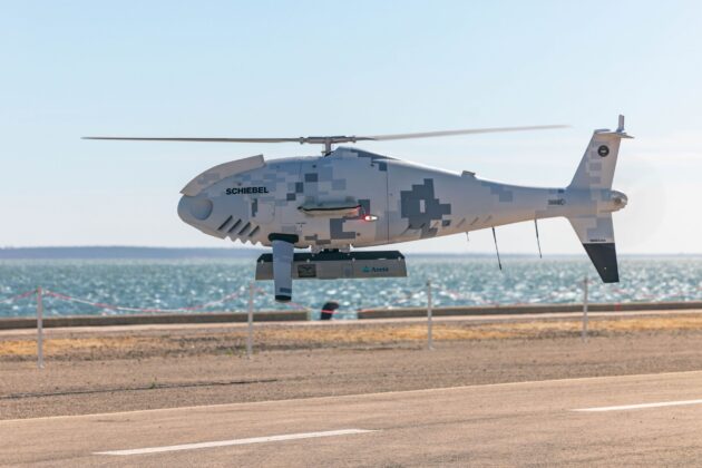 Camcopter S-100 bei der &Uuml;bung &bdquo;Repmus 2025&rdquo; &ndash; &copy;Schiebel