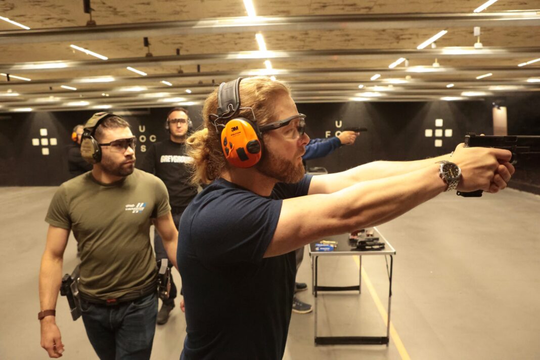 Das Training mit Greyground bei den Walther-Tagen in der Focus Range. ©Militär Aktuell/Bendl
