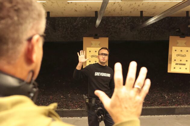 Focus Range: Beim Training von Greyground. ©Militär Aktuell/Bendl