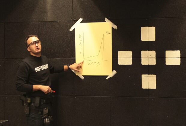 Focus Range: Beim Training von Greyground. ©Militär Aktuell/Bendl
