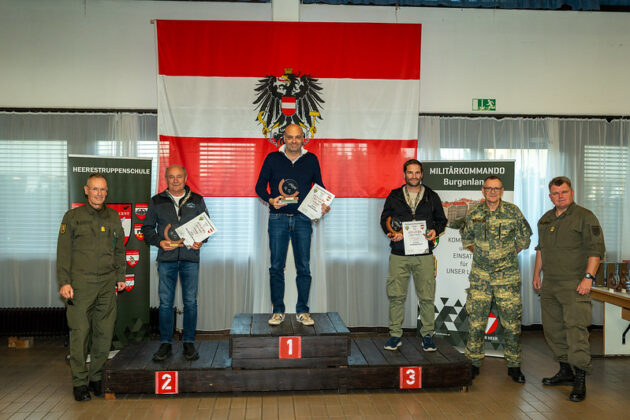 Partnerschaftsschießen des Militärkommandos Burgenland in Bruckneudorf. ©Bundesheer