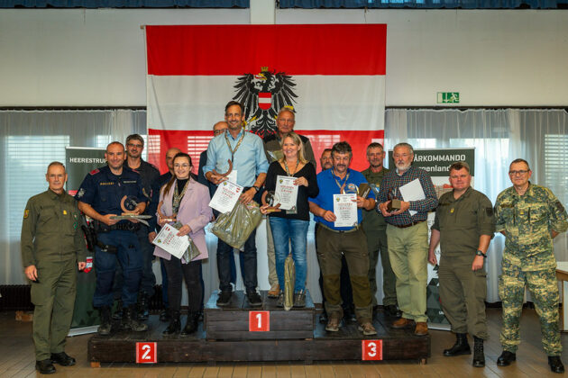 Partnerschaftsschießen des Militärkommandos Burgenland in Bruckneudorf. ©Bundesheer