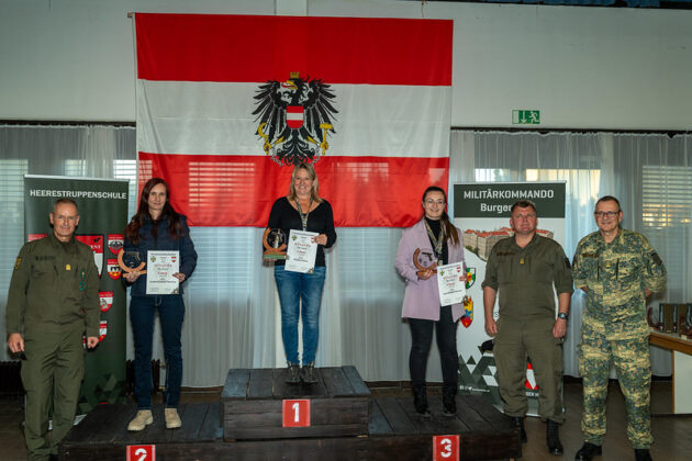 Partnerschaftsschießen des Militärkommandos Burgenland in Bruckneudorf. ©Bundesheer
