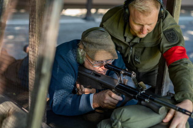 Partnerschaftsschießen des Militärkommandos Burgenland in Bruckneudorf. ©Bundesheer