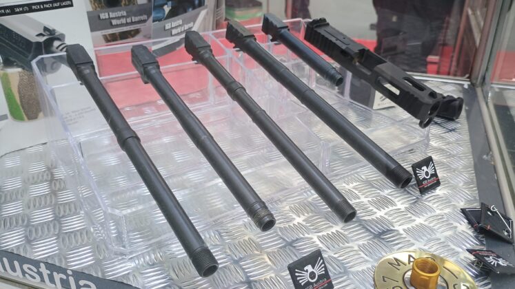 GunCon 2025: Läufe von IGB Austria. ©Militär Aktuell/Bendl