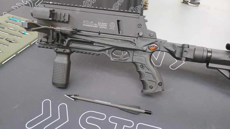 PD-5: Die Selbstverteidigungsarmbrust von Steambow. ©Militär Aktuell/Bendl