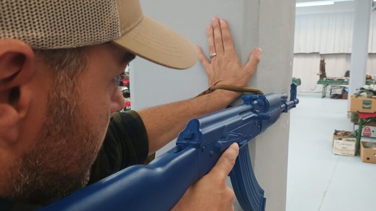 Bei der GunCon 2025: Der Gewehrgurt von Corelock Defense Systems. ©Militär Aktuell/Bendl