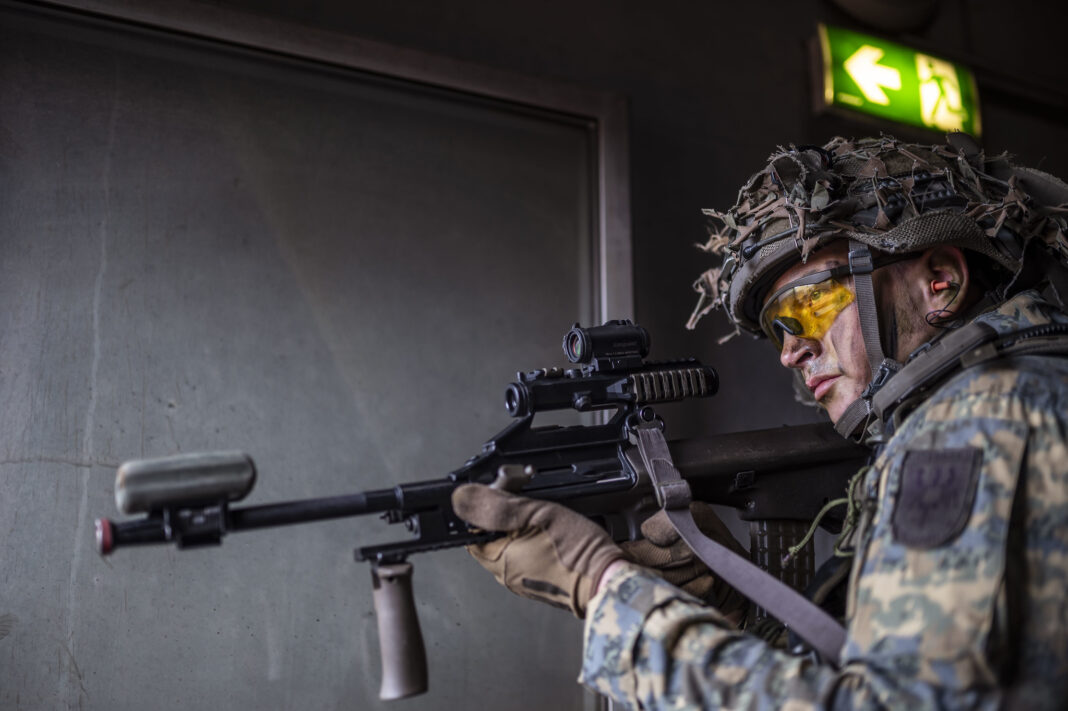 Fähnriche bei einer Übung – ©Bundesheer/Kulec