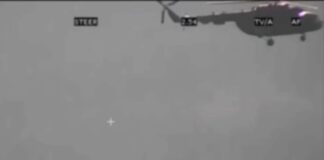 Ukraine war: helicopters as drone killers Ukrainischer Hubschrauber bekämpft Drohne – ©Archiv